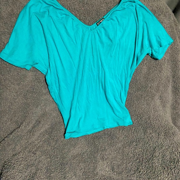 Express Casual wide neck Tee - Picture 2 of 2
